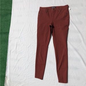Miracle Body Jeans Women's Size 4 Missy Faith Skinny Mid Rise Chestnut